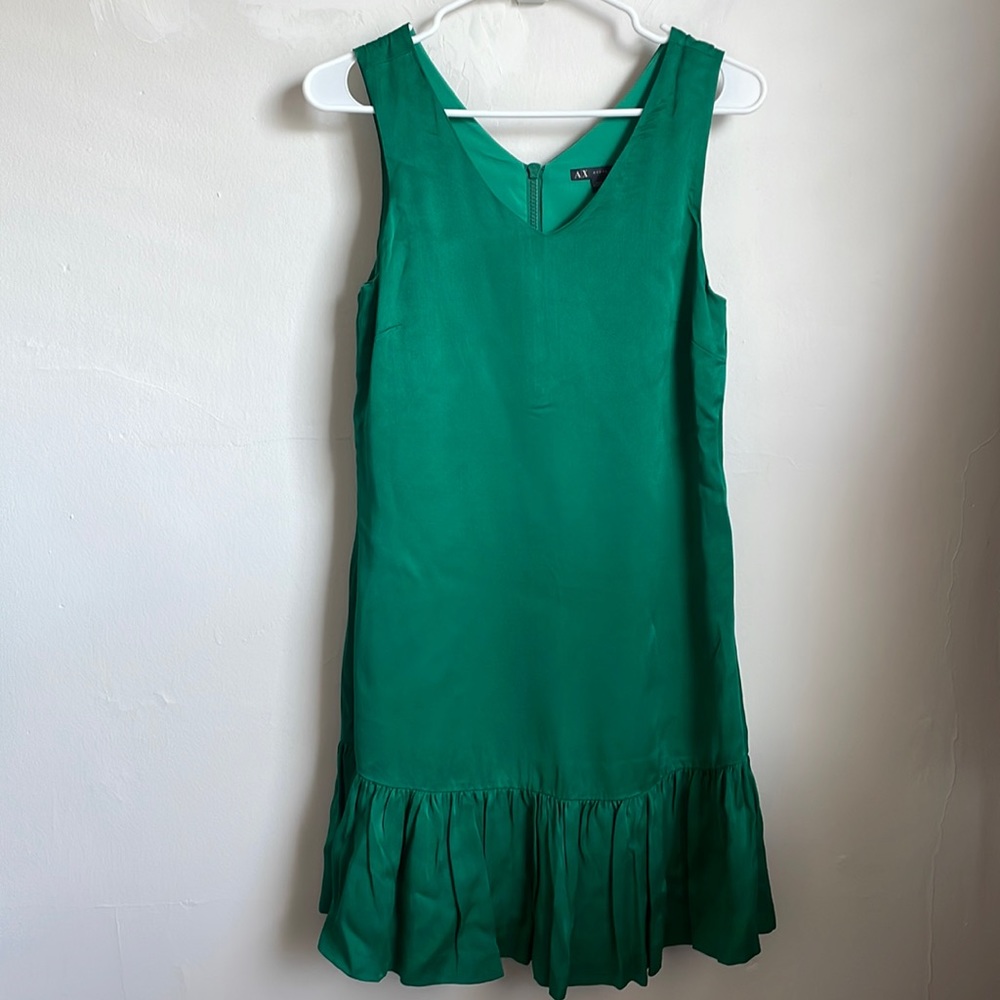 Emerald Green Shift Dress